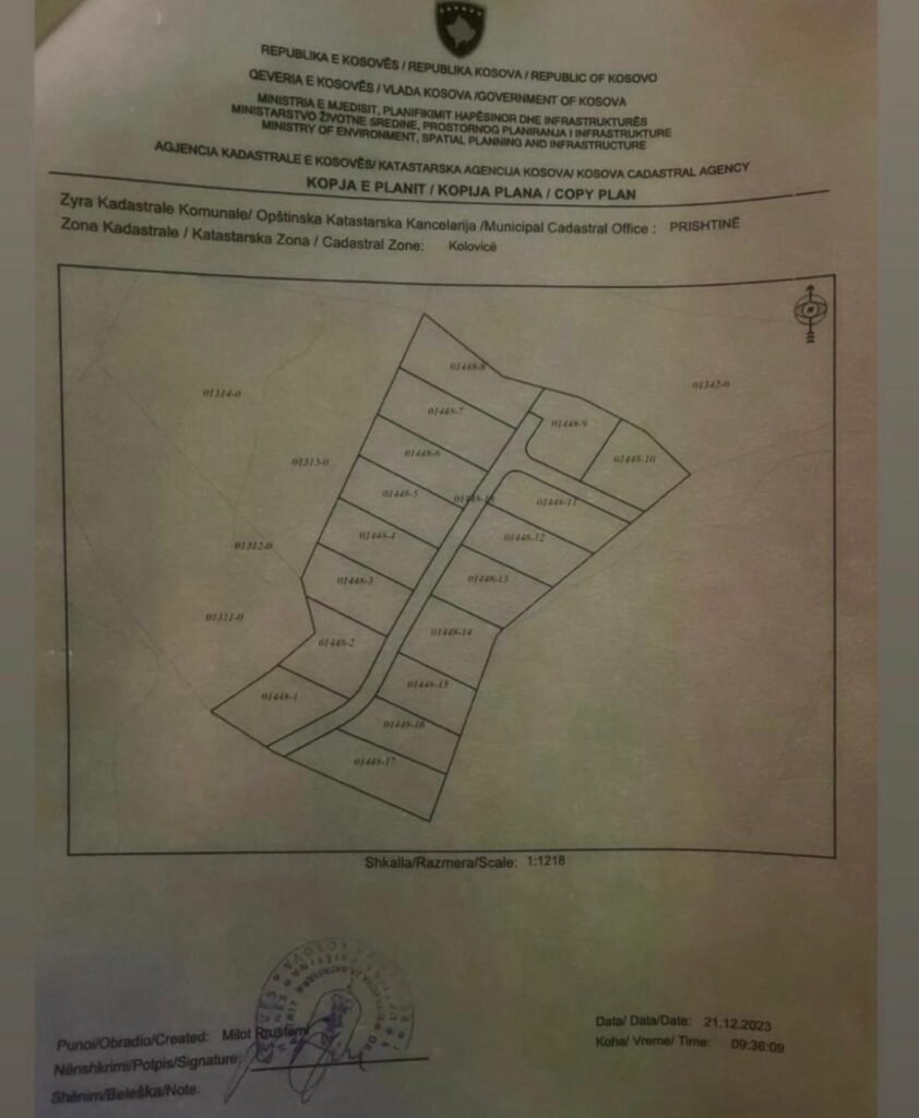 🌿 Parcela në shitje në Butovc – vendi ideal për shtëpinë tënde!